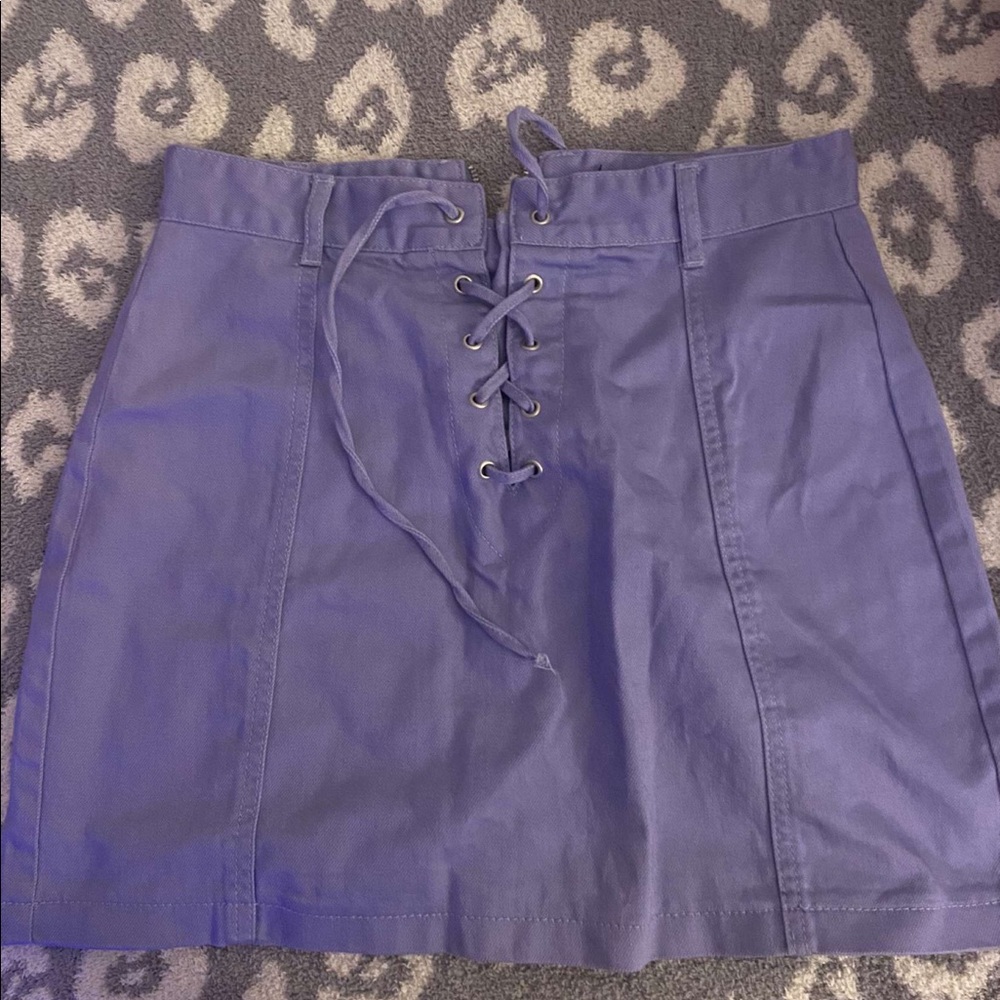 Purple Skirt with draw string